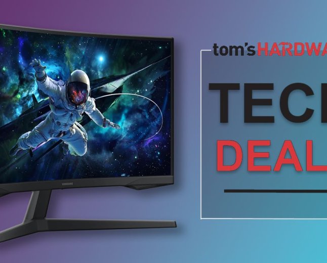Samsung's 32-inch 1440p 165 Hz gaming monitor falls to its lowest price yet with 46% off for Prime Day — grab the curved Odyssey G55C at just $189.99