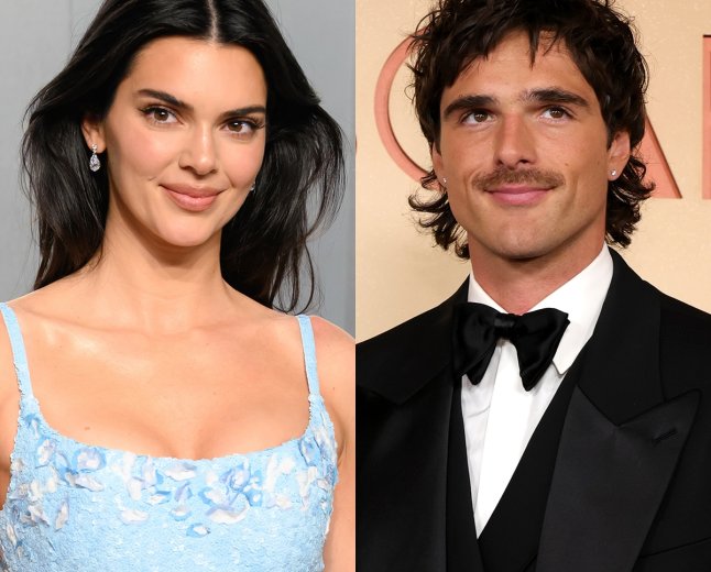 Kendall Jenner & Jacob Elordi Brave Australian Weather for Dog Walk