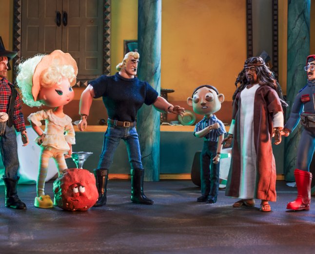 Robot Chicken parodies Adult Swim for its 25th anniversary