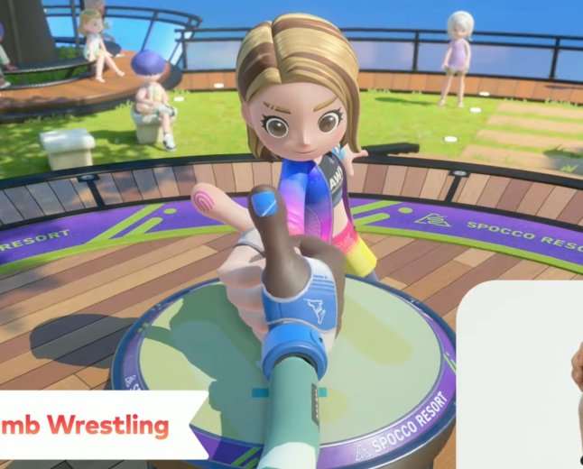Nintendo Switch Sports Resort is coming to Switch 2 in 2026, includes thumb wrestling