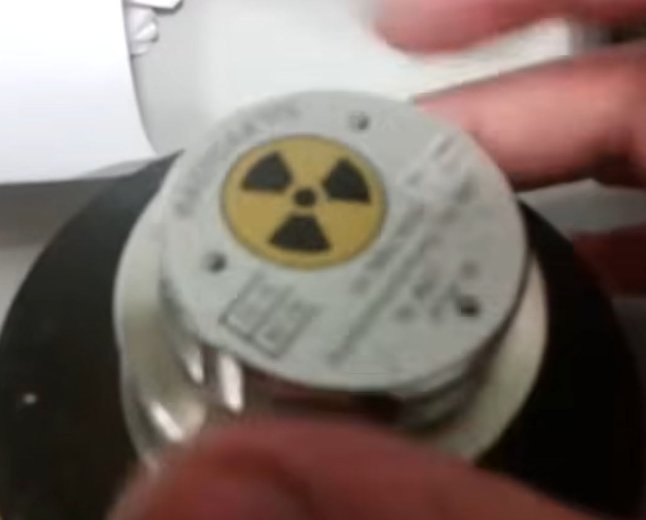 This is What Radiation Looks Like to an Old Phone Camera