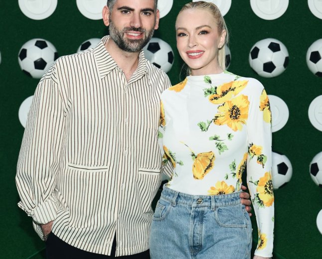Lindsay Lohan Shares Family Pics With Husband Bader Shammas, Son Luai