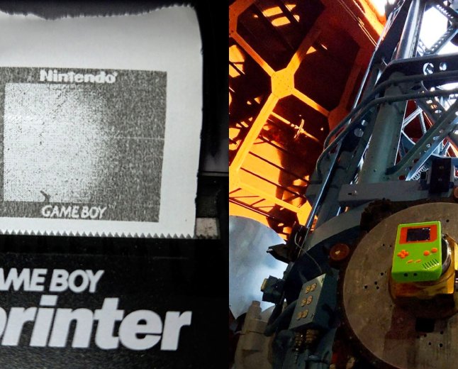 Artist Attaches Game Boy Camera to Space Telescope and Takes Photo of Jupiter
