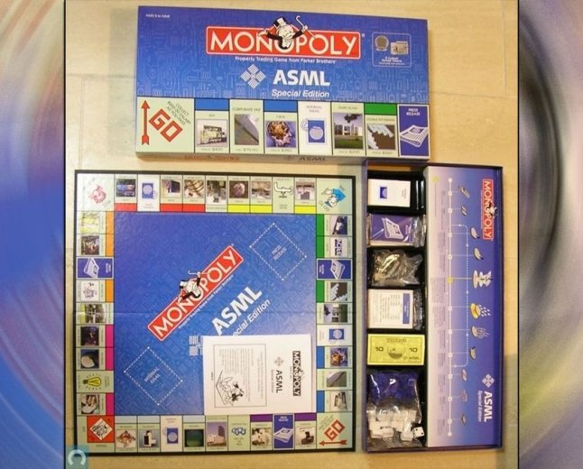 Rare ASML Special Edition Monopoly board unearthed in social media trade — enthusiast swaps 2007 employee gift for High-NA EUV Lego kit