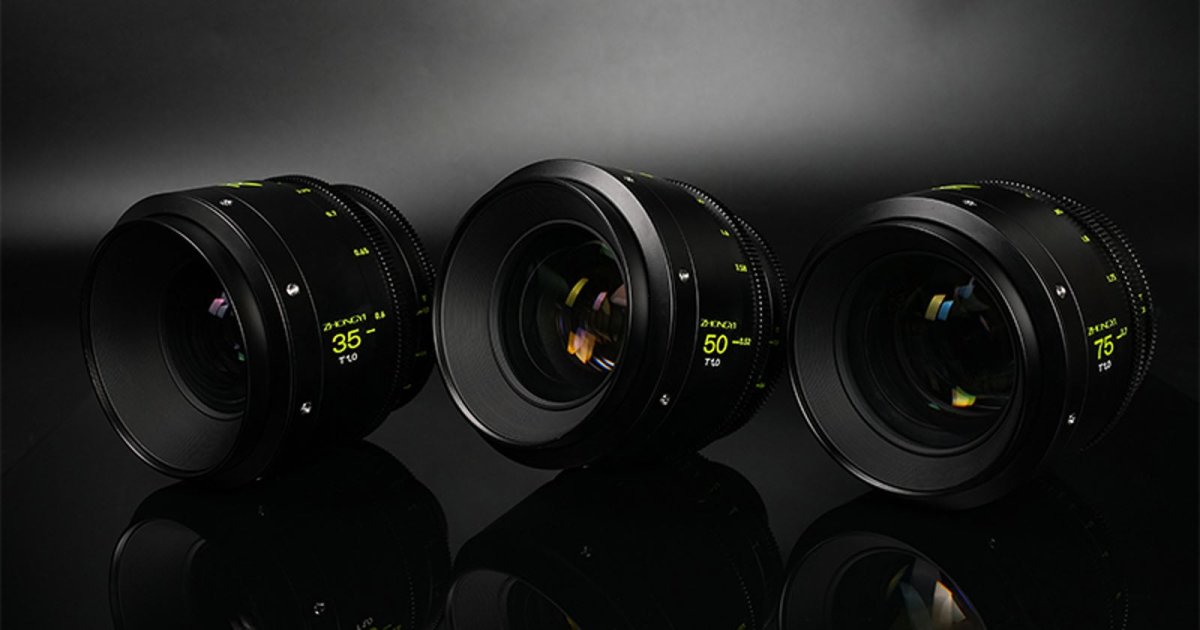 Mitakon’s New Full-Frame Cine Primes Have a Ludicrously Fast T1 Aperture