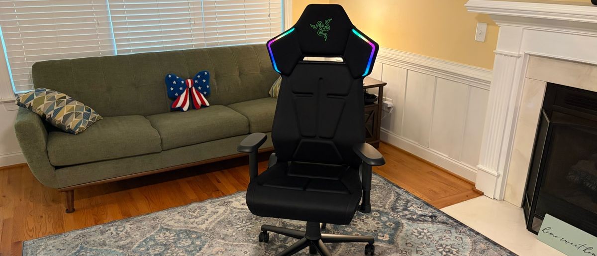 Razer Soma Chroma Gaming Chair Review: Light on adjustability, but heavy on RGBs