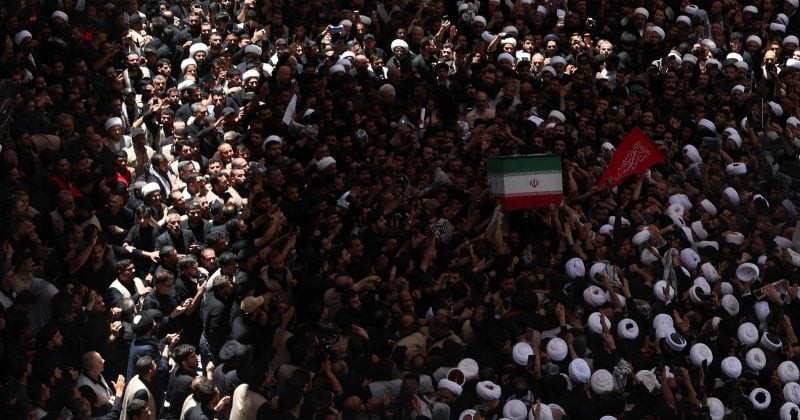 Trump threatens Iran after funeral crowds chant for his killing, rattling already fragile geopolitics