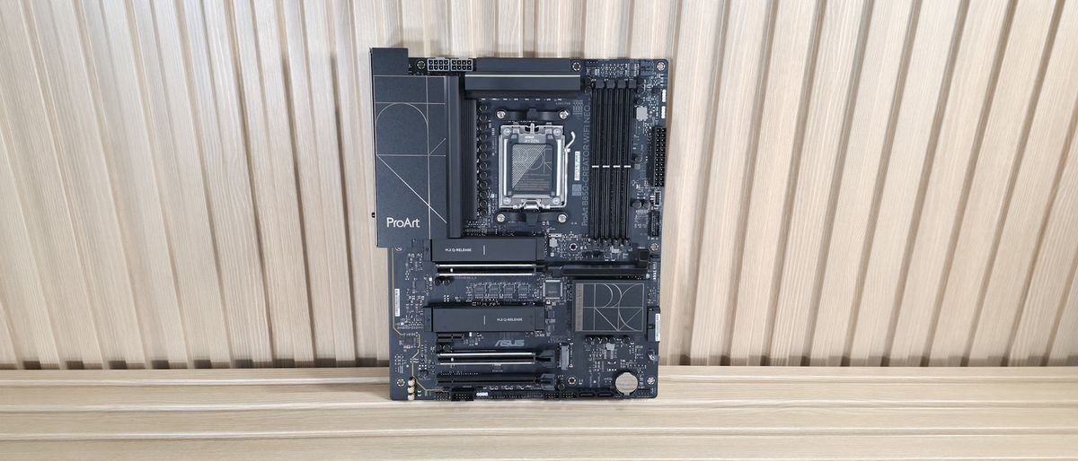Asus B850-Creator Wifi Neo motherboard review: AM5 Creator mobo looks the part, but is missing useful features