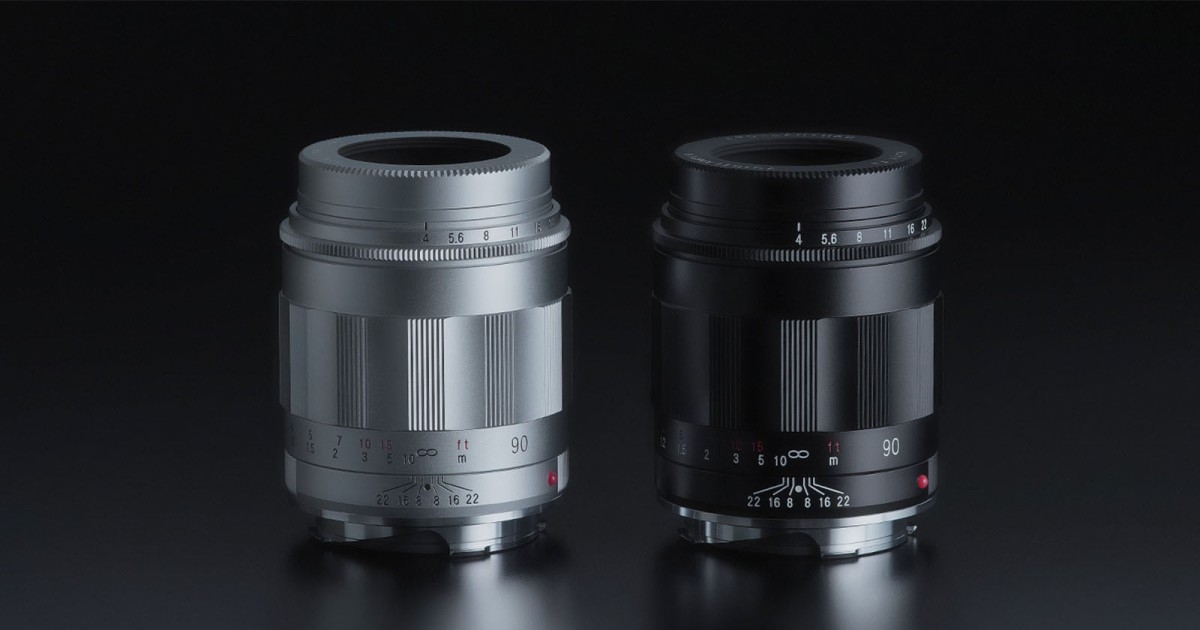 Voigtländer’s ‘Astonishingly Compact’ 90mm f/4 M-Mount Lens Arrives Soon