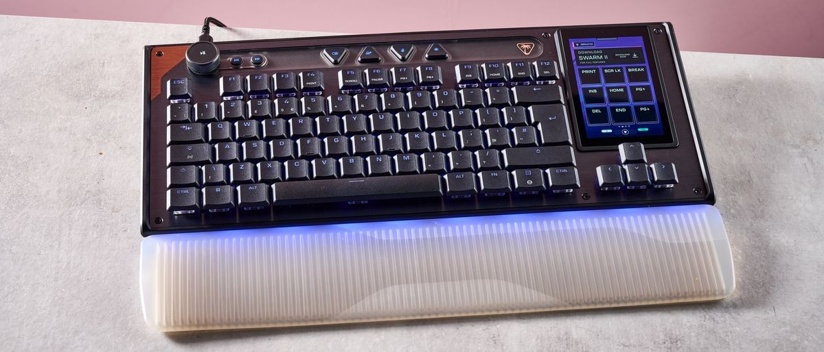 I swapped my mechanical keyboard for Turtle Beach’s new Hall effect, touchscreen-equipped TKL model — and its smooth typing and high customizability made me never want to go back