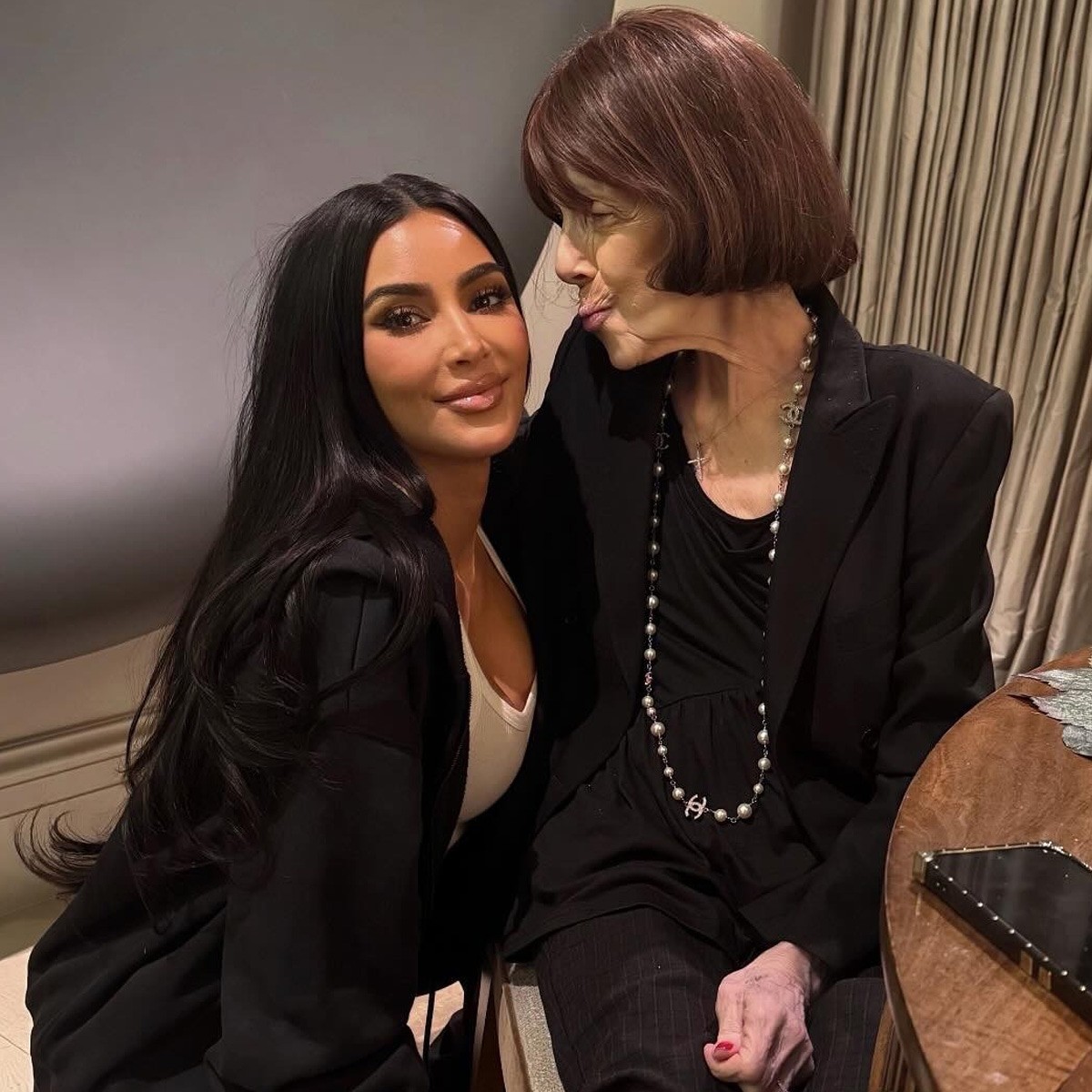 Kim Kardashian Reveals Final Texts From Grandma MJ Shannon