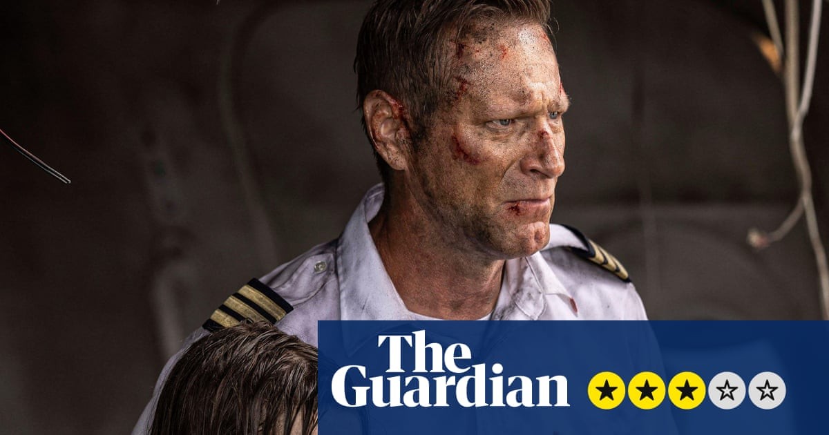 Deep Water review – plane-crash survivors play existential roulette with bitey fish