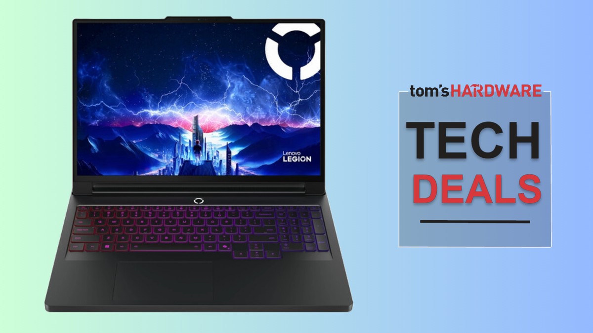 Save nearly $2,000 on this RTX 5090 OLED gaming laptop right now — massive discount on powerhouse 16-inch Lenovo rig with 240Hz refresh rate, 32GB DDR5 RAM, 2TB SSD, and a 24-core Intel CPU, all for $3,199
