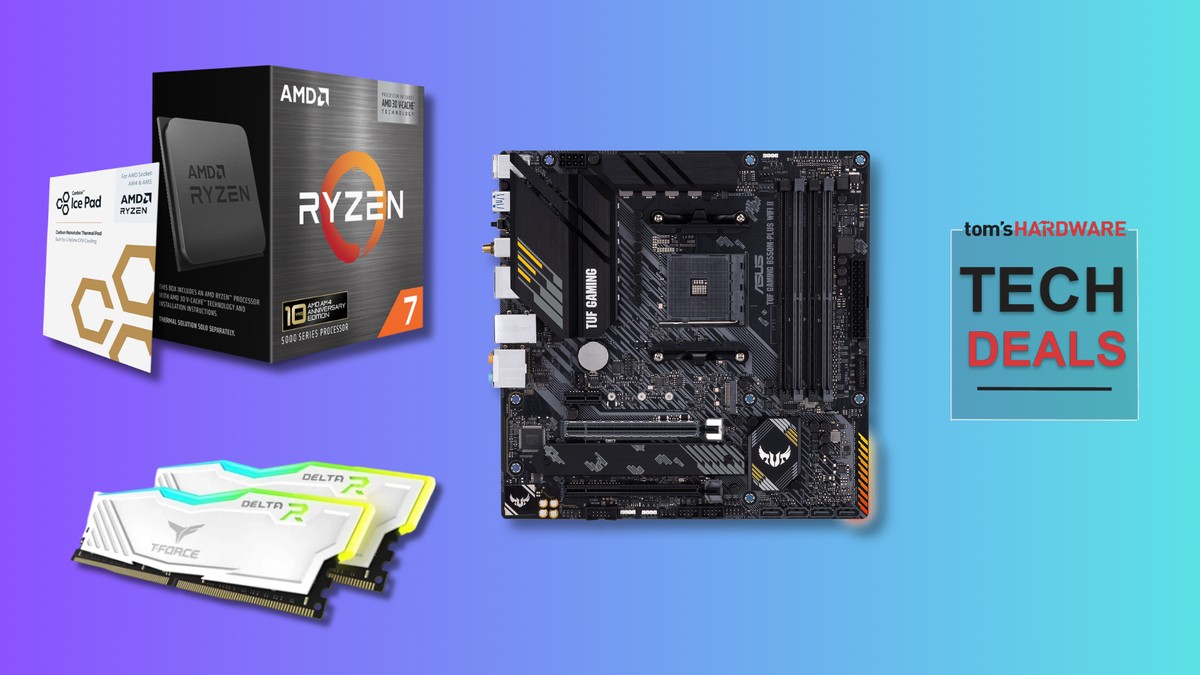 Grab AMD’s Ryzen 7 5800X3D 10th Anniversary CPU with motherboard and 16GB RAM for just $529 — save over $100 on this epic AMD gaming bundle