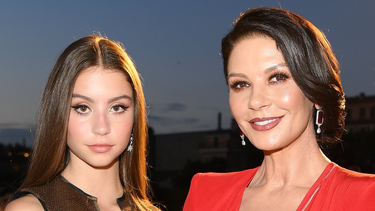 Michael Douglas and Catherine Zeta-Jones' stunning nepo baby daughter Carys, 23, looks exactly like her famous mom as she embarks on acting career