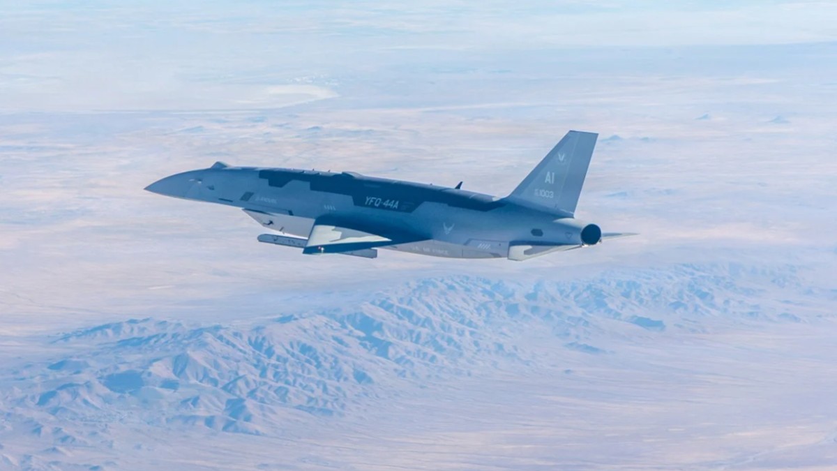 USAF's Autonomous AI fighter drone just fired a 'real' AMRAAM air-to-air missile in a world first