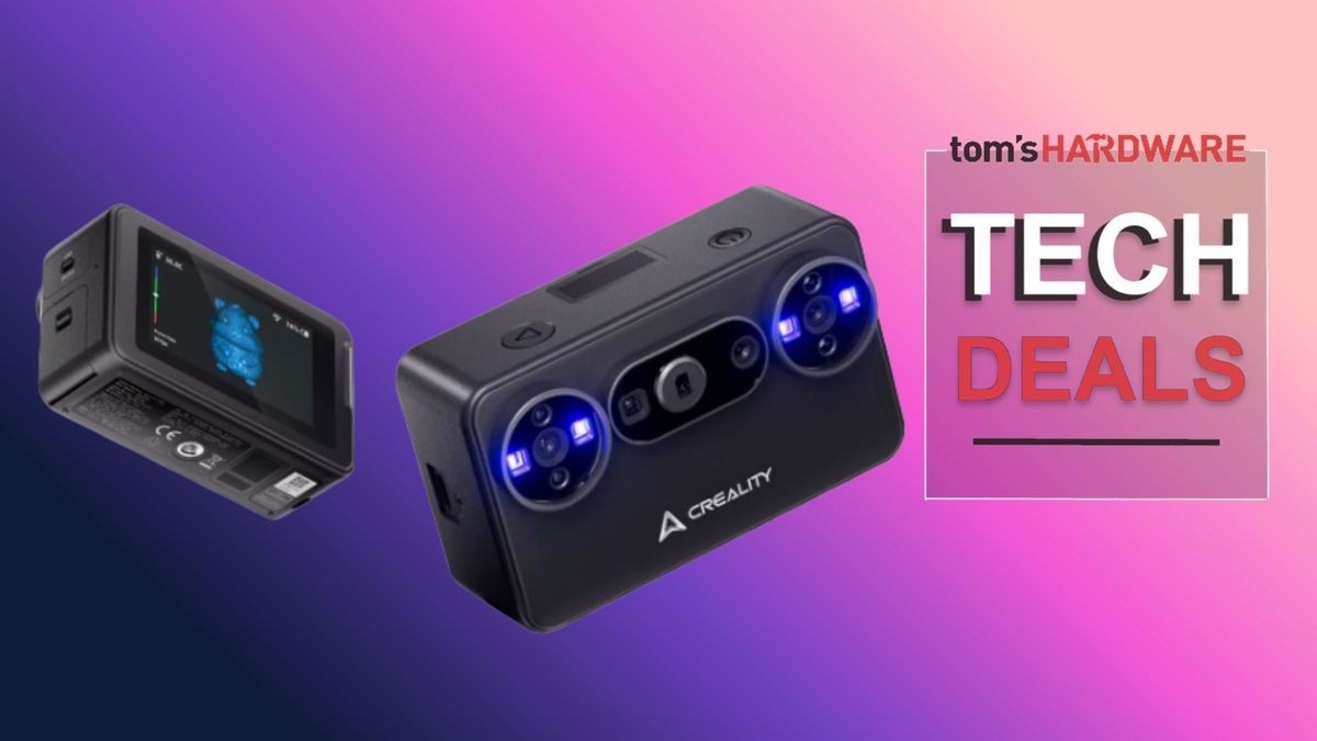 Save 10% on the brand-new Creality Pika 3D scanner — easily scan models and textures for $629