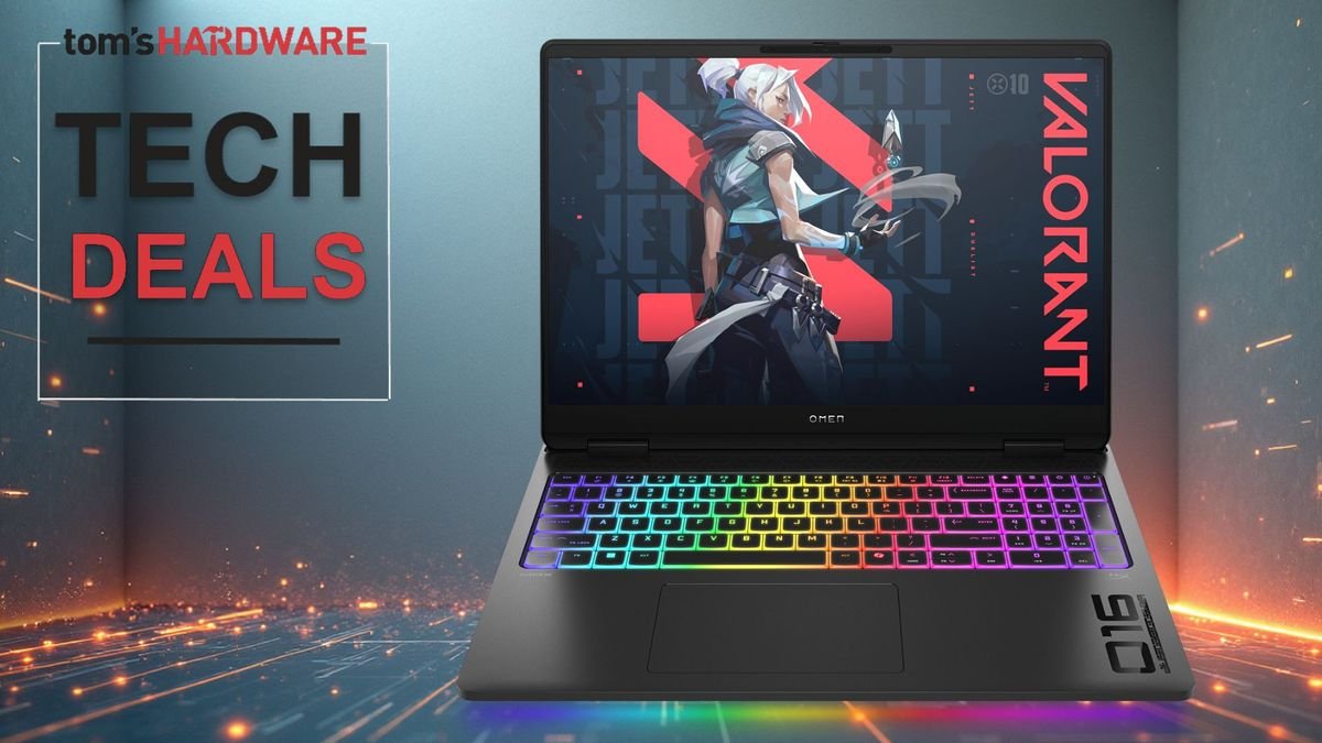HP has slashed $1,300 off this colossal 5080 gaming laptop for July 4 — 34% discount gets you 32GB of RAM and 24-core Arrow Lake mobile gaming for $2,499