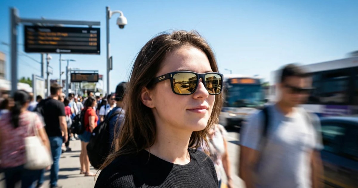 These ‘Anti-Facial Recognition’ Glasses Block Surveillance Cameras