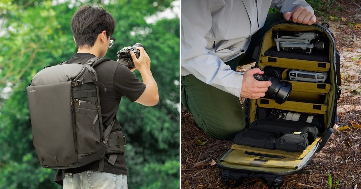SmallRig’s New Camera Backpack Has an Innovative Divider System
