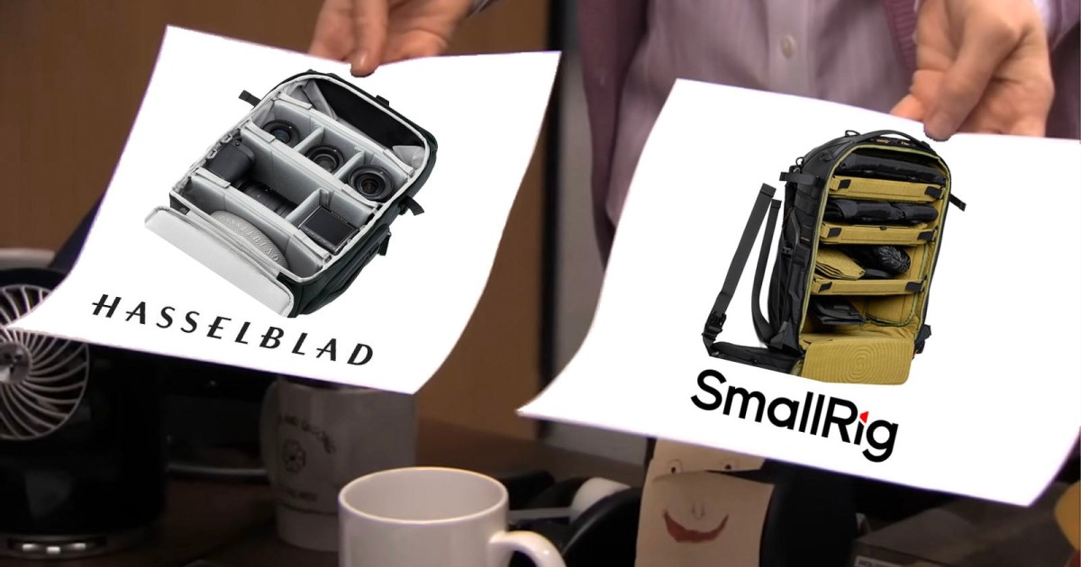 SmallRig’s New Backpack Copy-Pasted the Hasselblad Vandra’s Design