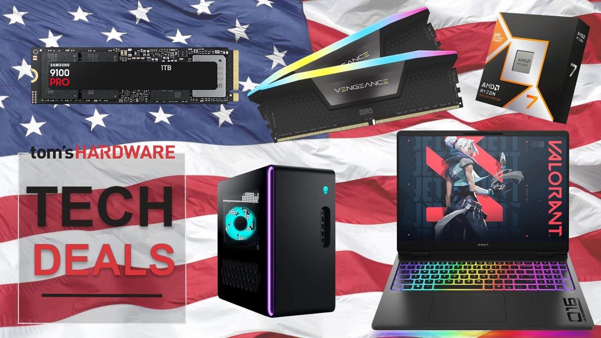 The best tech deals this July 4th — save on gaming desktops, laptops, GPUs, gaming chairs, monitors, and more