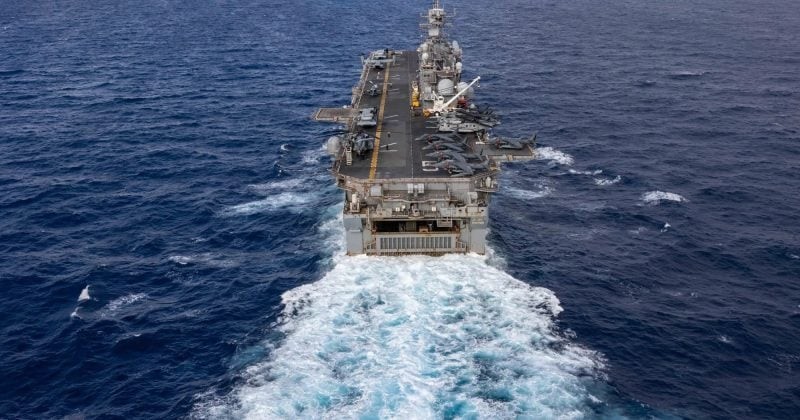 Iran warns Strait of Hormuz unsafe amid US military presence