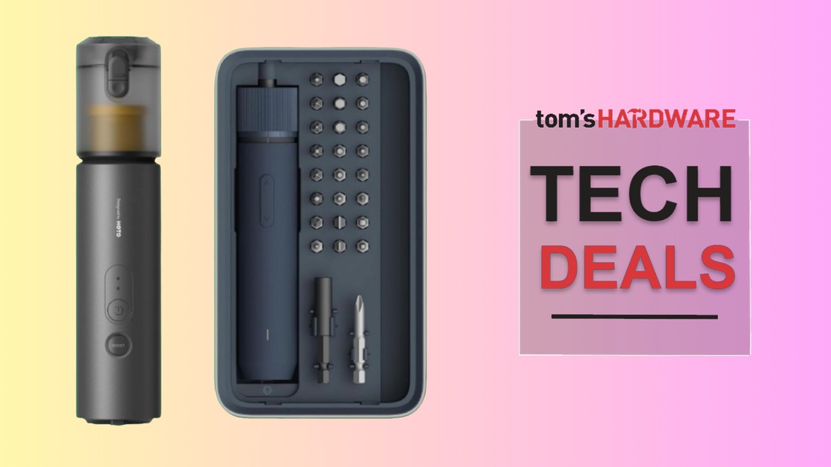 Save $60 on this Hoto DIY and PC maintenance bundle with electric screwdriver and 4-in-1 air duster — just $89 for popular USB-C rechargeable driver with 25 bits, along with a separate blower and vacuum cleaner to keep your setup clean