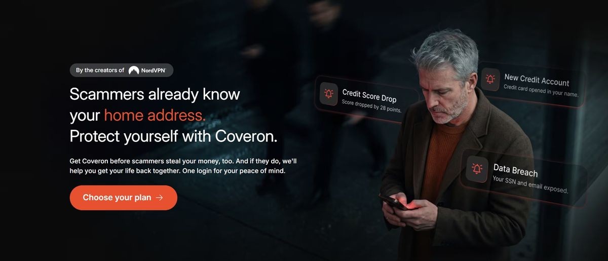 Coveron (formerly NordProtect) made me rethink how I protect my personal information online