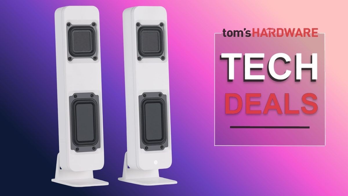 Drop's $130 desktop PC speakers are now just $23 — save a massive 82% on these dual-orientation BMR1 V2 speakers