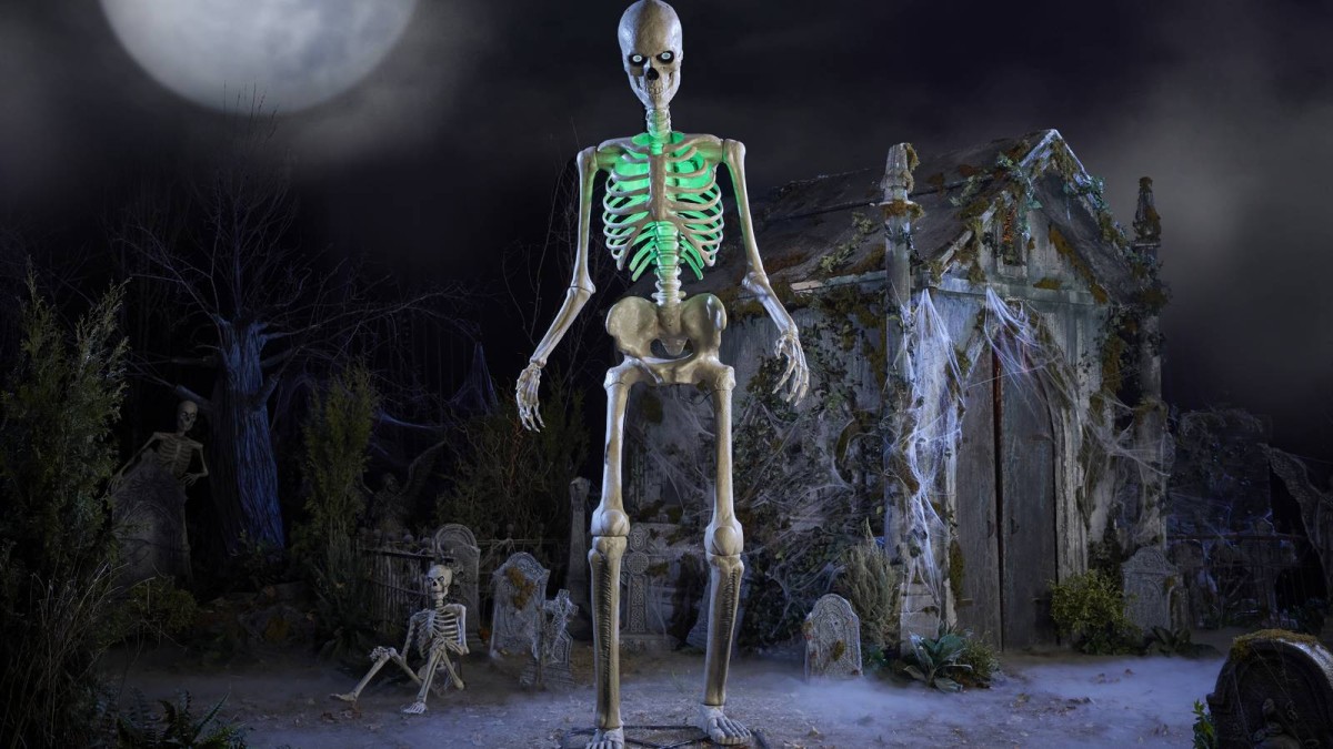 Home Depot's 12-foot Skeleton is getting a big upgrade for Halloween 2026