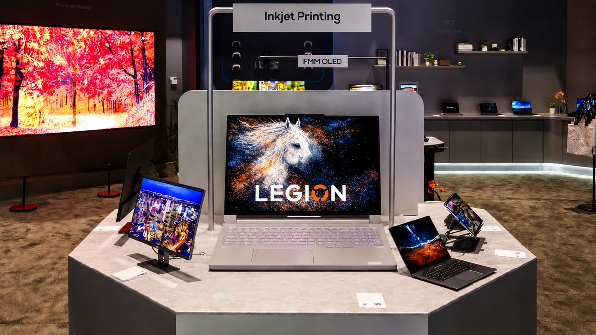 Finally, some good news for budget-conscious laptop fans — Lenovo Legion R9000P is the world's first laptop with inkjet-printed OLED