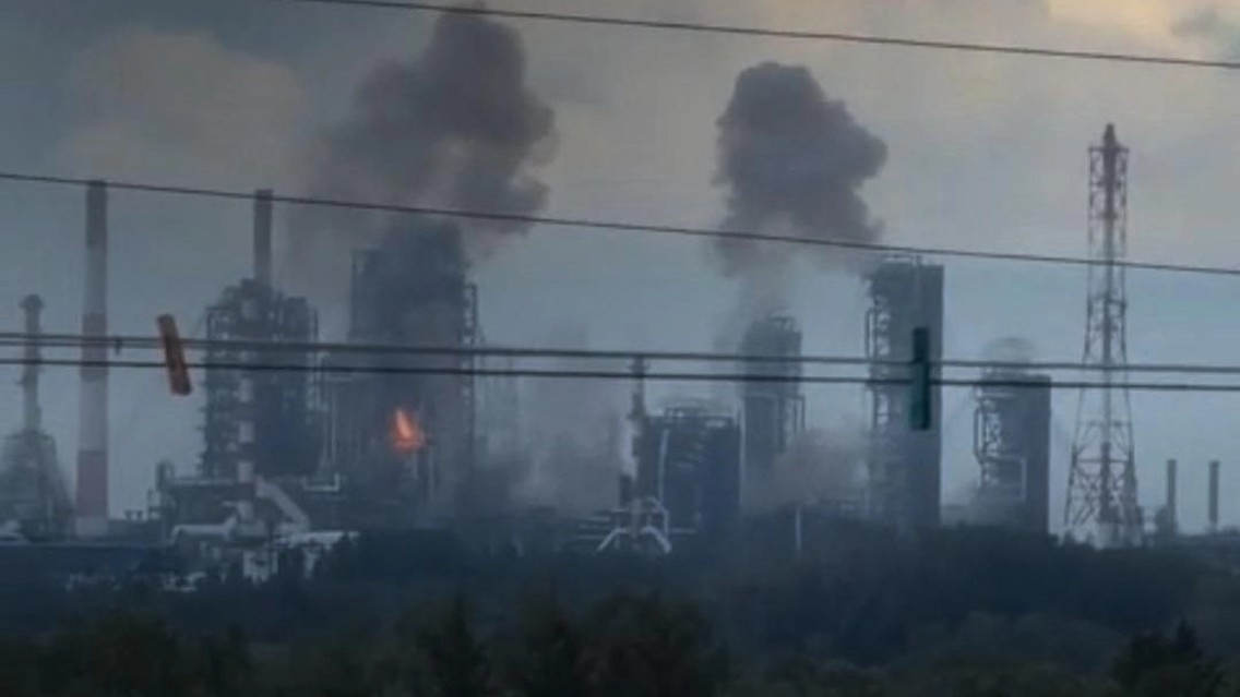 Ukraine conducts record drone strike of 2,500km after 12-hour flight — $55,000 unit made of plywood halts operations at Russia's largest gasoline producer