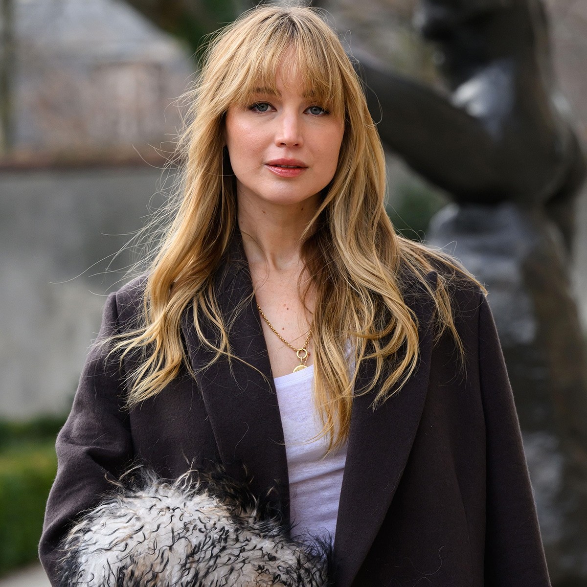 See Jennifer Lawrence's Nostalgic Brunette Hair Transformation