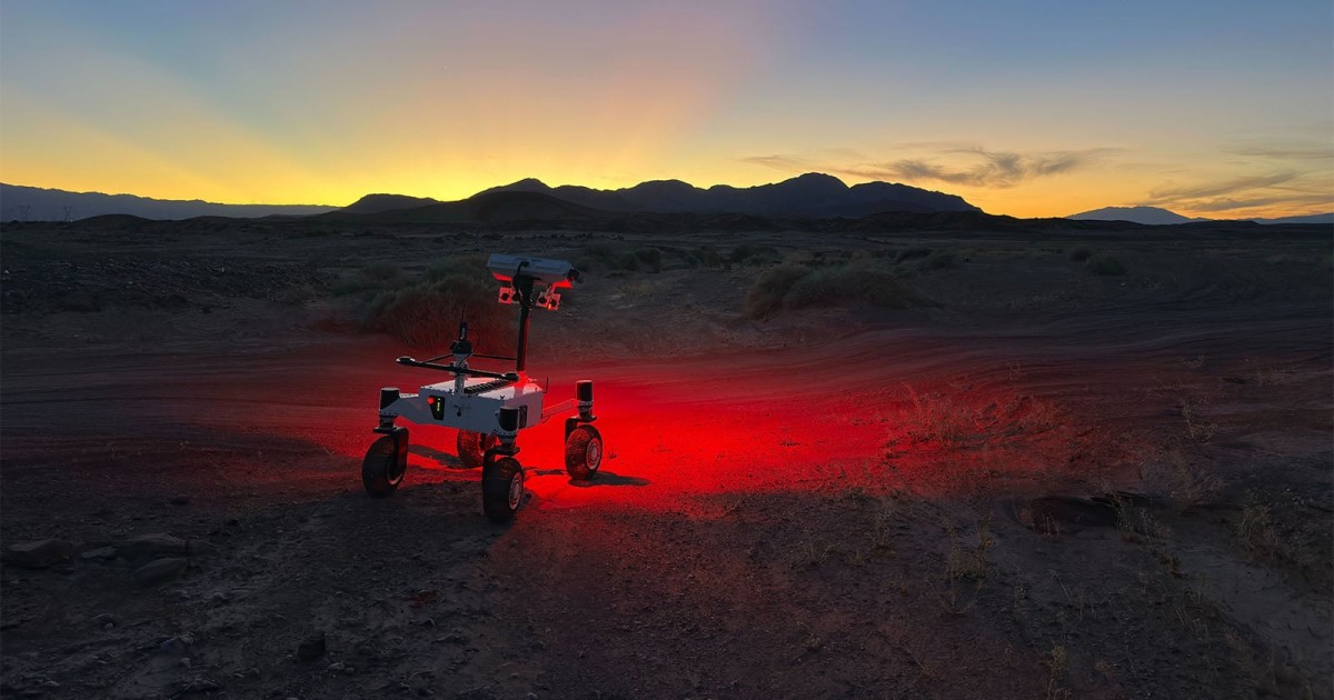 In Photos: NASA Tests its Next Mars and Moon Rover in a California Desert