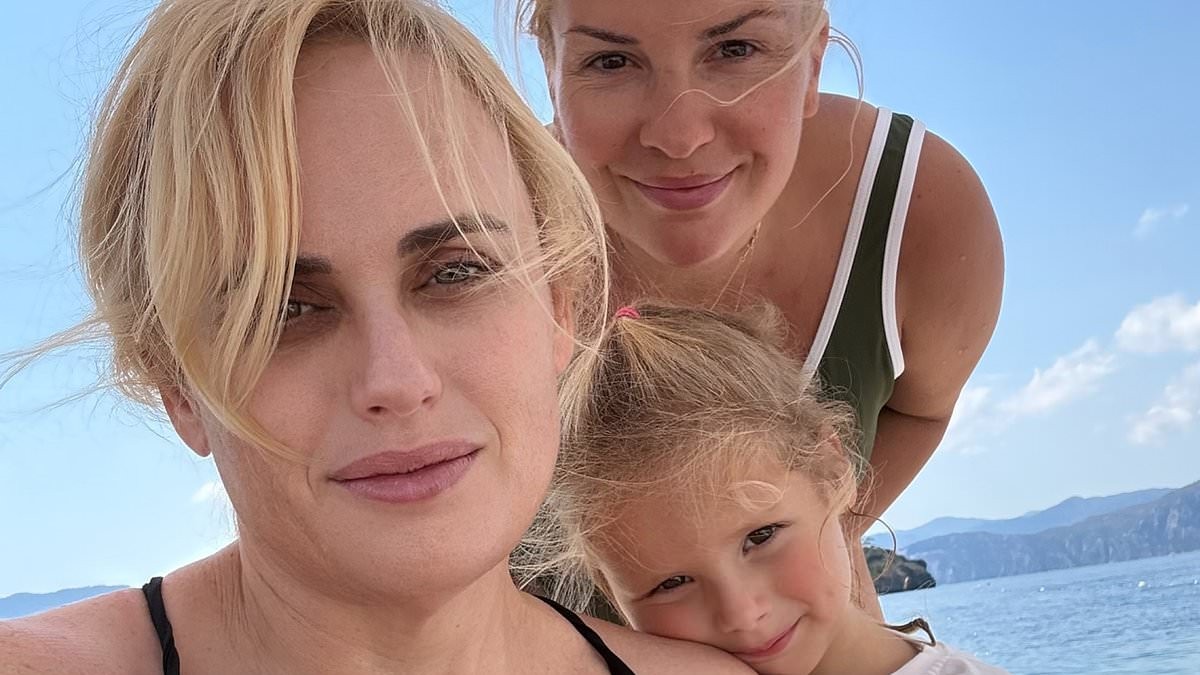 Rebel Wilson shares first family photo two months after welcoming her second child with wife Ramona Agruma: 'My loves'