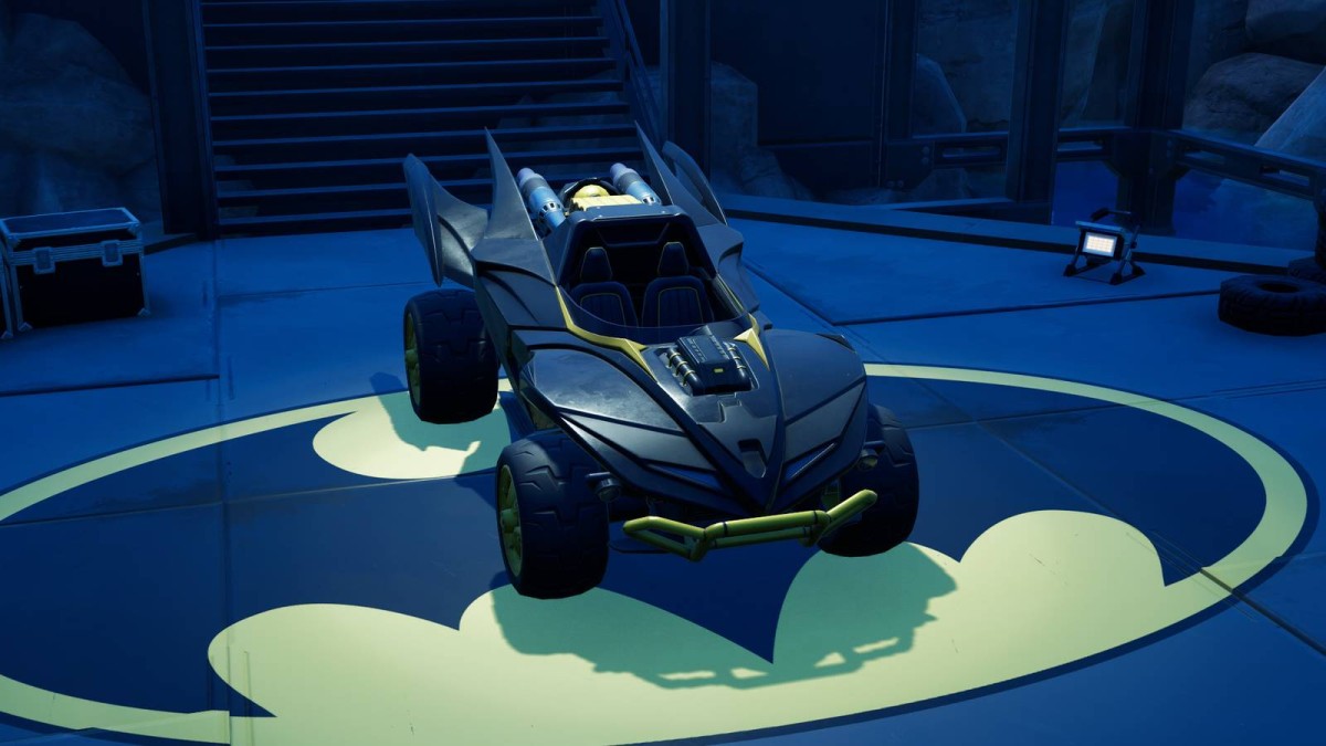 Batman's Beach Buggy location in Fortnite Chapter 7 Season 3