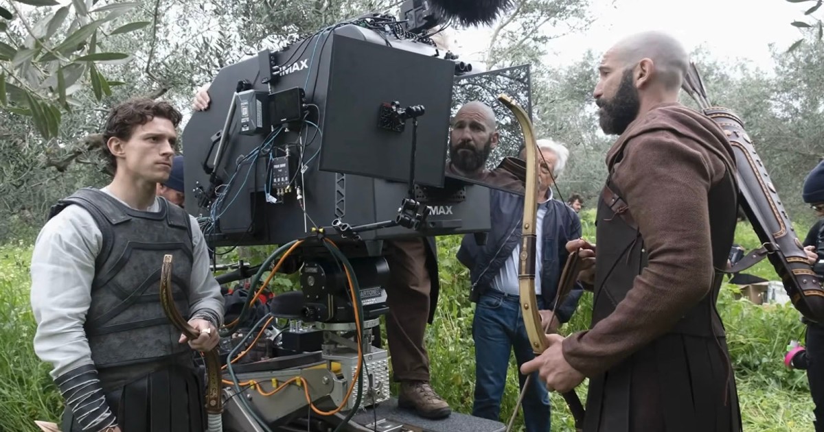 ‘The Odyssey’ Actors Needed a Mirror System to See Around Gigantic IMAX Camera