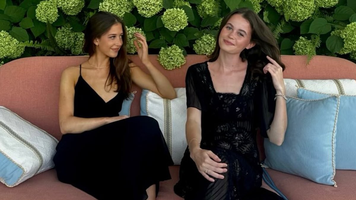 Inside the sweet nepo baby life! Nicole Kidman's daughter Sunday Rose, 18, and her niece Lucia Hawley, 27, enjoy luxurious holidays in Italy and France