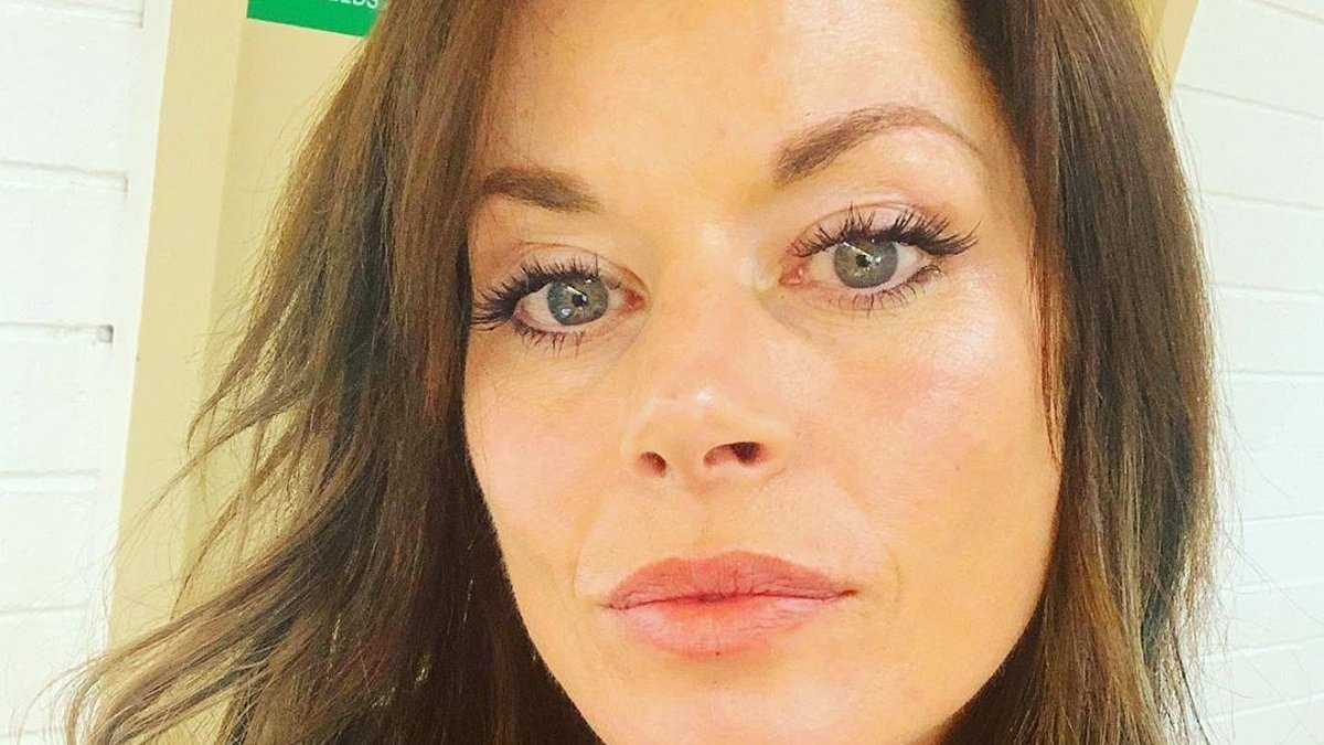 Neighbours star Madeleine West breaks down in tears after being verbally abused by husband of fan who recognised her in a supermarket