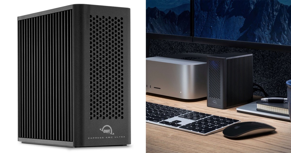 OWC Express 4M2 Ultra Is the Fastest Compact Thunderbolt 5 RAID Solution