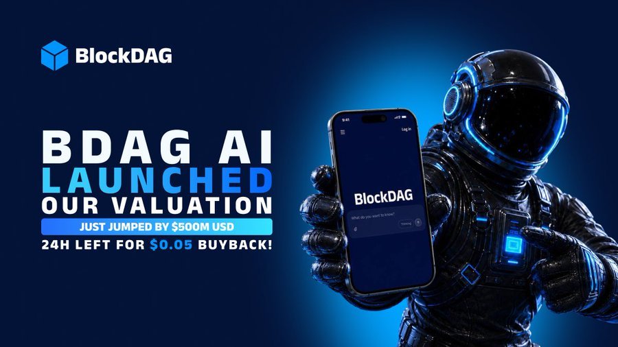 BlockDAG’s Proprietary BDAG AI Pulls Buyers in Droves! Here’s Why the $0.00000044 Entry Beats LINK & TRON Today