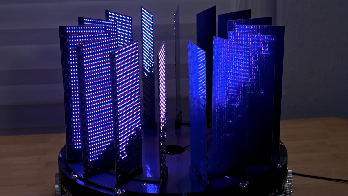 Modder builds 8,192-core GPU at home out of RISC-V microcontrollers — full "graphics card" draws over 2,000 watts of power, requires a 3D printer to program