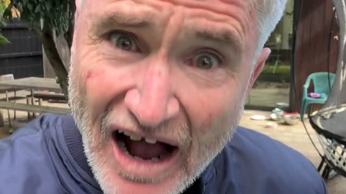 Dave Hughes defends urinating in glass backstage after shocking claim by comedian Melanie Bracewell: 'It's only happened four times!'