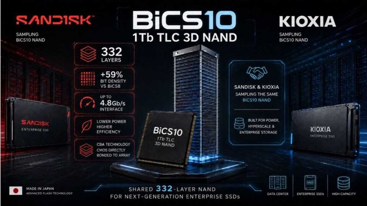 SanDisk has started sampling the tiny chip that will make 512TB SSDs possible in 2027, but don't expect them to cost under $300,000