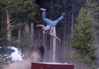 Grandpa Thrown Into the Air by Bison Stopped to Take Photo Moments Before
