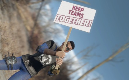 As unionised Microsoft workers rally against Bethesda layoffs, Fallout 4's been filled with protest signs and OneBGS logoed vault suits by modders