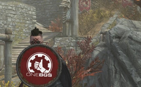 "We are the best allies to game devs": Skyrim modder shows solidarity with laid off Bethesda workers by draping union logos across Tamriel
