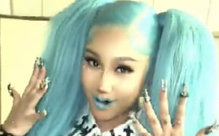 North West, 13, shows off face 'piercings' AGAIN in new video as mom Kim Kardashian promotes her tour after receiving criticism