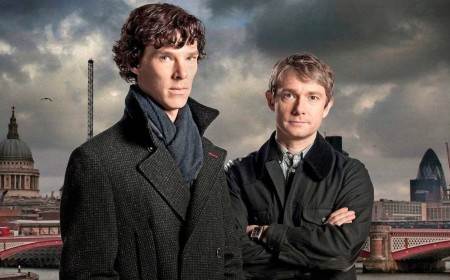 Benedict Cumberbatch & Martin Freeman Officially Reunite 9 Years After Sherlock Series Finale